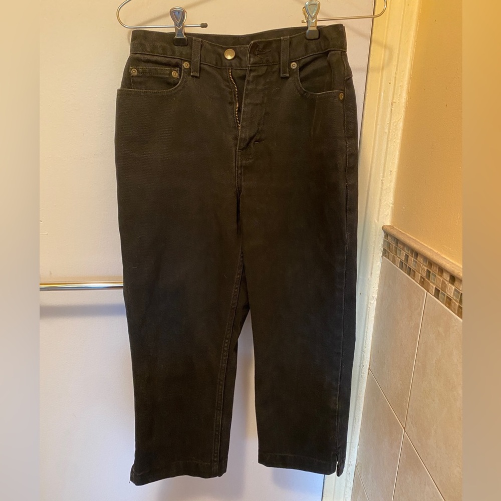Black Capri Jeans (Newport News Jeanology)